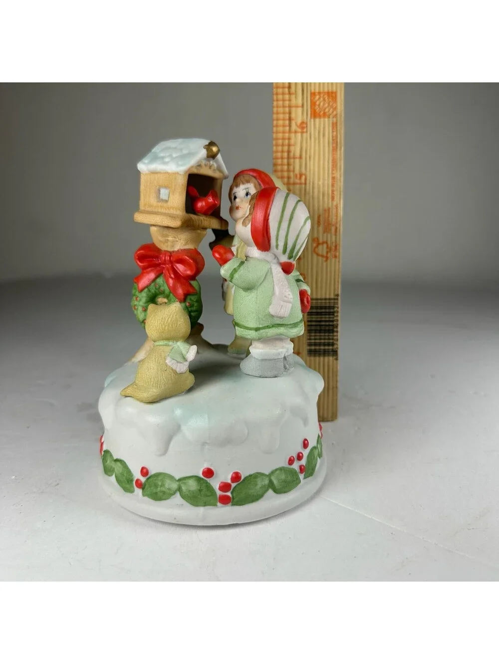 Vintage Christmas Around the World Musical Figurine Children & Friends S-12